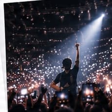 Karan T. at The 1975 Live in India